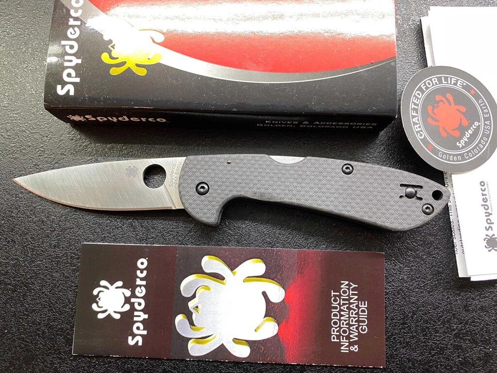 Spyderco Siren Sprint Run - Carbon, S90V. USA від компанії ARTMOS - Інтернет магазин - фото 1