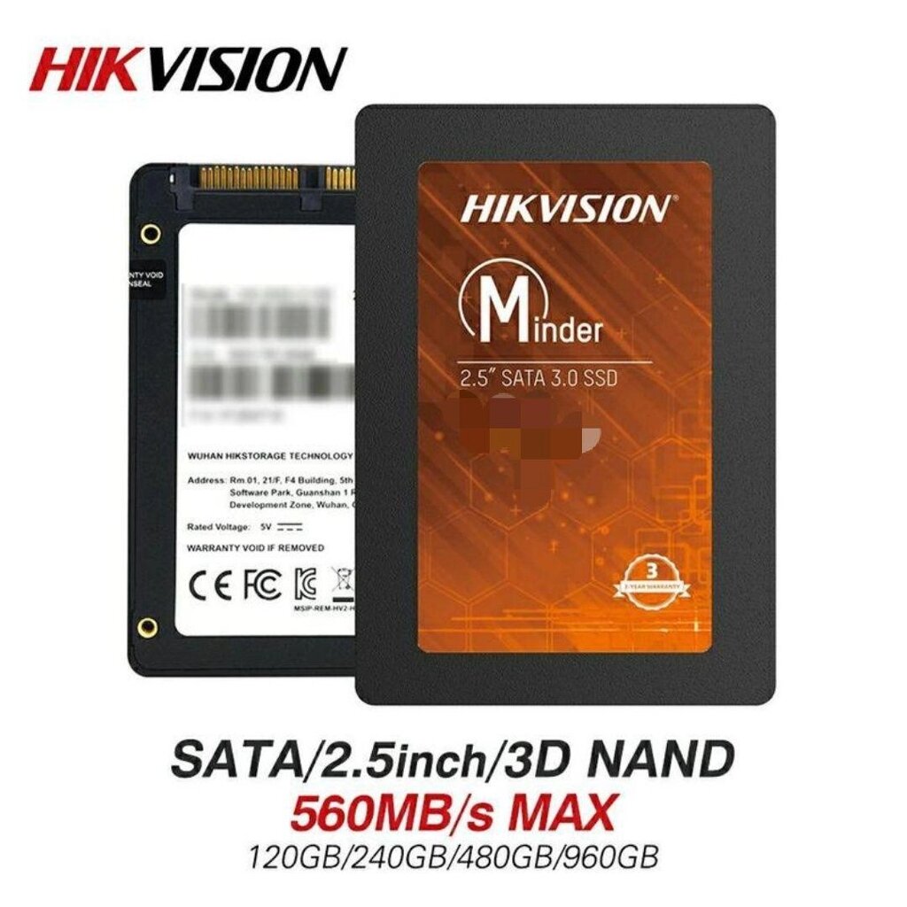 SSD диск HIKVISION MINDER вінчестер зовнішній накопичувач ССД ПК ноутбук від компанії ARTMOS - Інтернет магазин - фото 1