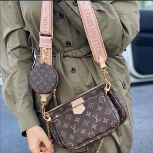 Сумка жіноча сумочка жіноча клатч сумка 3в1 сумка louis гаманець л. в