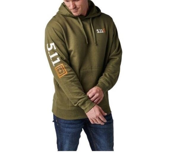 Тактична кофта худи фліска 5.11 Tactical Legacy Hoodie L (Condor) від компанії ARTMOS - Інтернет магазин - фото 1