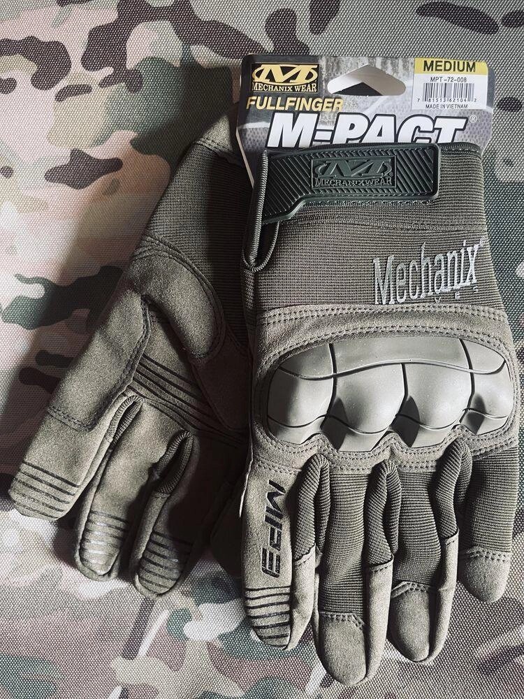 Тактичні перчатки Mechanix M-Pact  3 OLIVA (Олива) від компанії ARTMOS - Інтернет магазин - фото 1