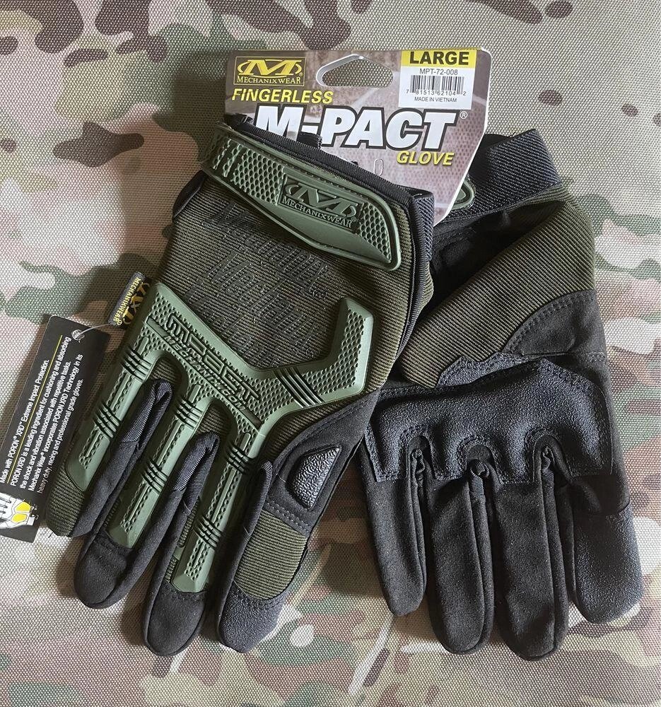 Тактичні рукавички Mechanix М-Pact OLIVA KOYOT від компанії ARTMOS - Інтернет магазин - фото 1