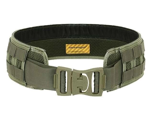 Тактичний пояс Olive Олива MOLLE COMBAT BELT (L) Emerson Gear Оригінал від компанії ARTMOS - Інтернет магазин - фото 1