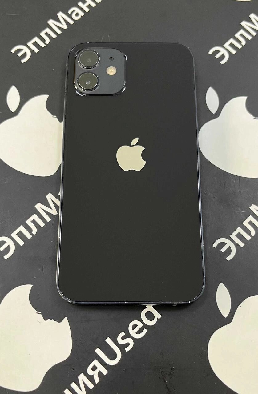 Телефон Apple iPhone 12 64Gb Black (738388) від компанії ARTMOS - Інтернет магазин - фото 1