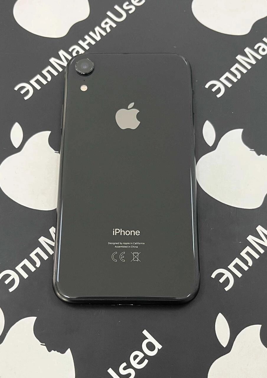 Телефон Apple iPhone XR 64Gb Black (502523) від компанії ARTMOS - Інтернет магазин - фото 1