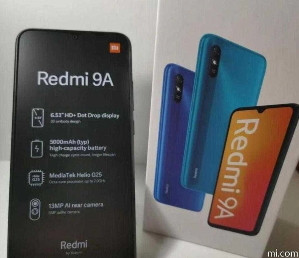 Телефон Redmi 9a 32GB НОВІ З Гарантією від компанії ARTMOS - Інтернет магазин - фото 1