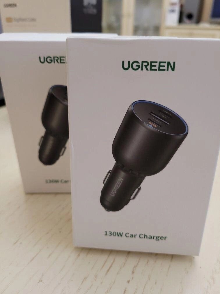 Ugreen 130W CD293, автомобільний зарядний пристрій від компанії ARTMOS - Інтернет магазин - фото 1