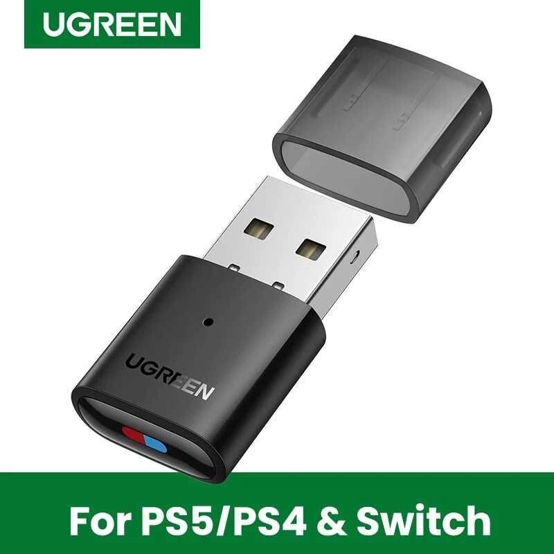 Ugreen USB Блютуз 5.0 передавач для ПК Nintendo PS4 PS5 адаптер від компанії ARTMOS - Інтернет магазин - фото 1