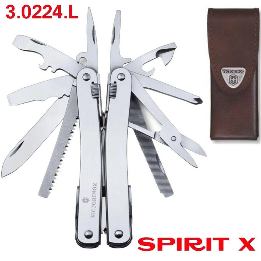 Victorinox Мультитул 3.0224. L 3.0327. L SWISSTOOL SPIRIT X MX Свісстул від компанії ARTMOS - Інтернет магазин - фото 1