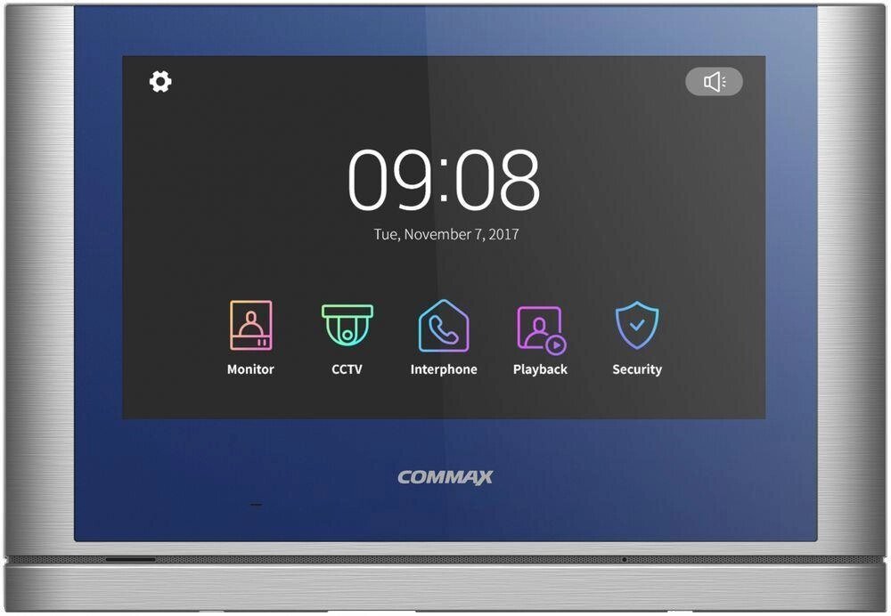 Відеодомофон Commax CDV1024MA Blue Dark Silver від компанії ARTMOS - Інтернет магазин - фото 1