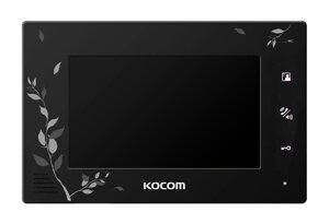 Відеодомофон Kocom KCVA374LE Black