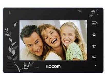 Відеодомофон Kocom KCVA374SDLE Black від компанії ARTMOS - Інтернет магазин - фото 1