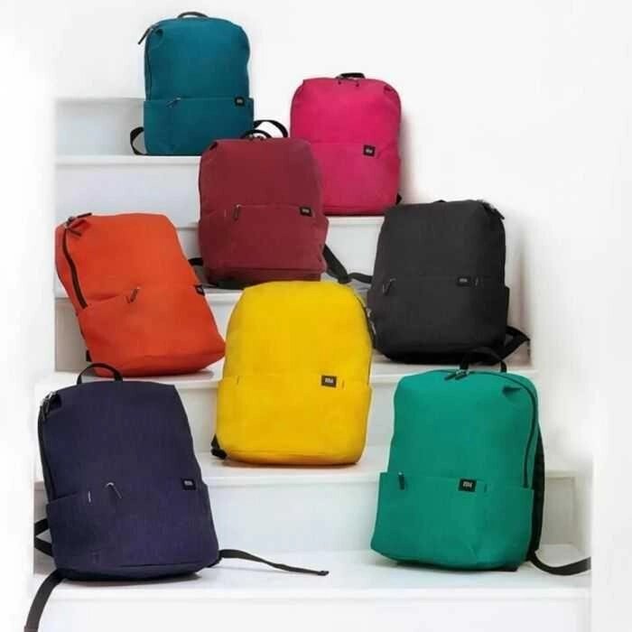 Водостійкий рюкзак Xiaomi Mi Colorful Mini 10L Backpack Портфель Сумка від компанії ARTMOS - Інтернет магазин - фото 1