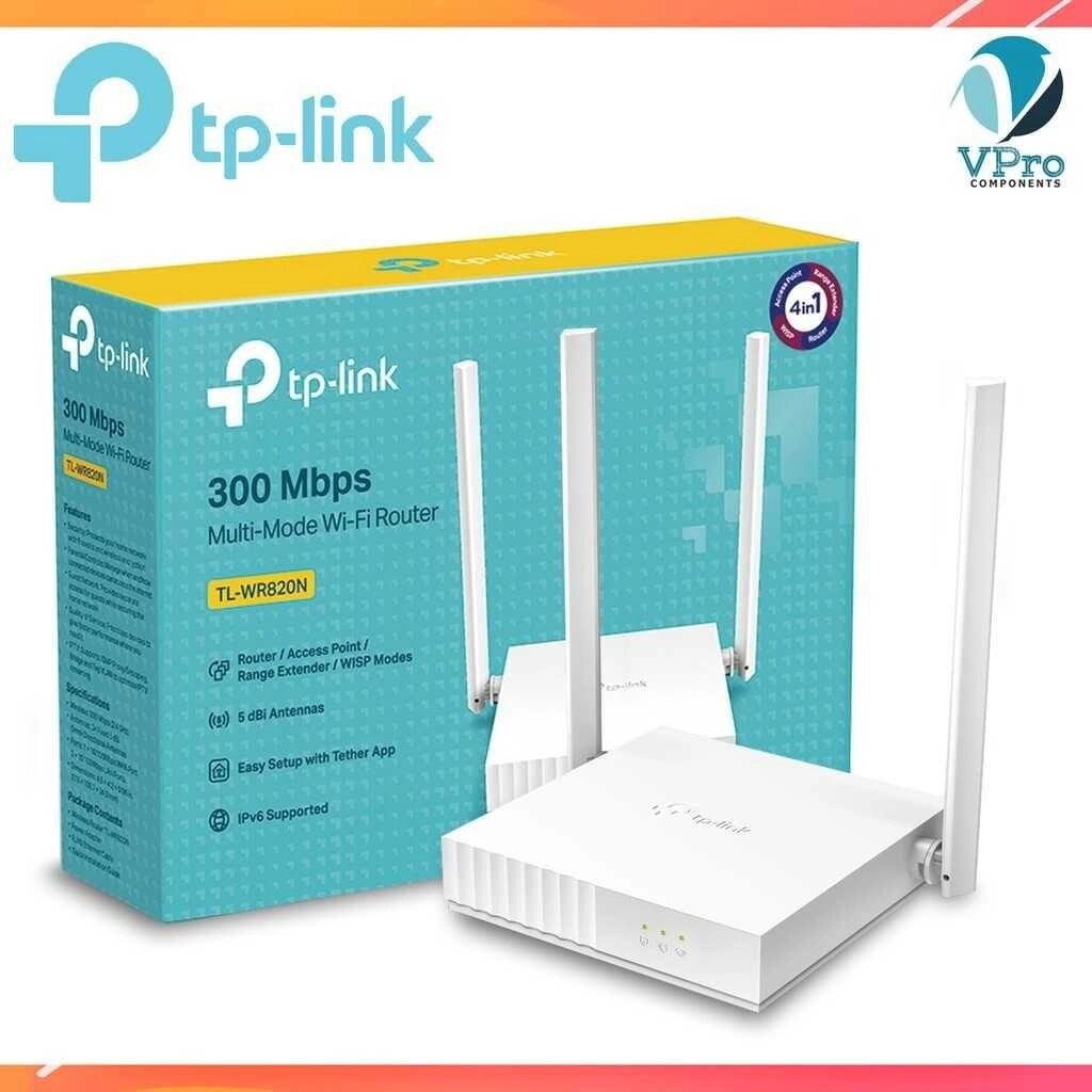 Wi-Fi Роутер TP-LINK TL-WR820N від компанії ARTMOS - Інтернет магазин - фото 1