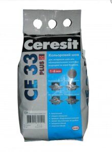 Затирка для швів ceresit CE-33