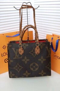 Жіноча сумка Louis Vuitton Onthego Шопер Луї Вітон Онзего