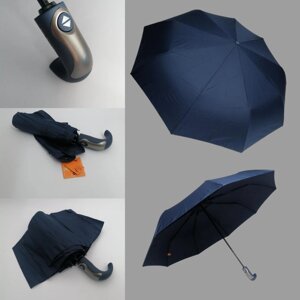 Парасолька чоловіча / чоловіча парасолька, синій, чорний, серце, кулемет.