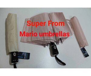 Зонт жіночий MARIO напівавтомат 9 спиць антиветер парасолька