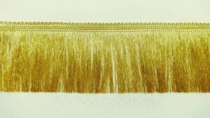 Бахрома люрекс 7,7 см світле золото