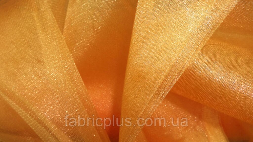Фатин 300 оранжевый ##от компании## Fabric Plus - ##фото## 1