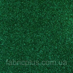 Фоамиран с глиттером 2 мм 20 х 30 см колір №019 зелений