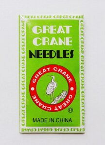 Голки для побутових машин No110/18 Great Grane Needles (10 шт.)