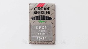 Голки для промислових машин DPx5 №75/11 "Organ Needles"10 шт)