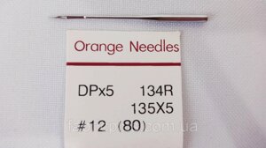 Голки для промислових швейних машин Orange Needles №80-120 (1 голка)