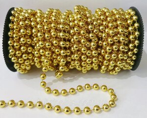 Новорічні гірлянди-буси 8 мм золото