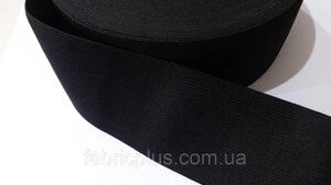 Резинка эластичная лента 6 см черная