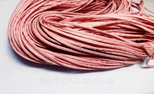 Шнур прошивний 2мм. штучна шкіра (колір рожевий)