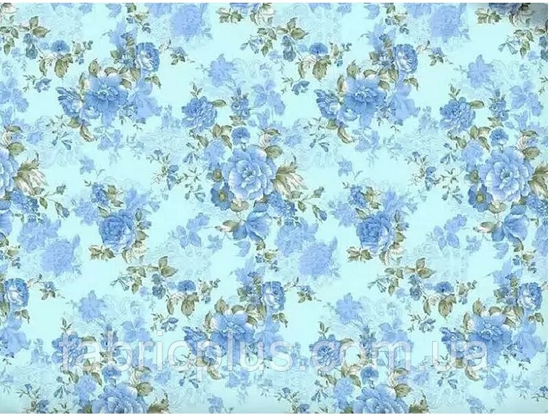 Тик наперниковый диз: 20-1099 blue ##от компании## Fabric Plus - ##фото## 1
