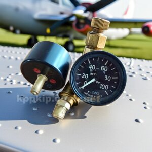 Манометр авіаційний МА-100 осьовий.