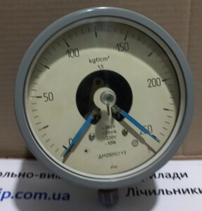 Манометр сигналізуючий ДМ 2005Сг 250кг.
