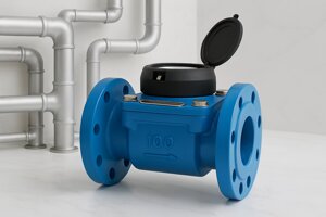 Лічильник холодної води WPK 100, водомір промисловий Ду 100