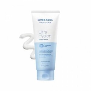 Missha Зволожуюча пінка з гіалуроновою кислотою Super Aqua Ultra Hyalron Cleansing Foam