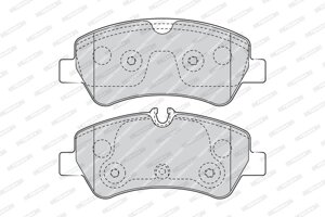 Гальмівні колодки задні Ford Transit 2.2 з 2013 р. Tomex 1696