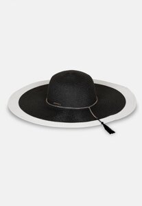 Пляжна капелюх Marc & Andre HA22-06 One Size Чорно-Білий