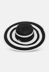 Жіночий літній капелюх Marc & Andre HA22-09 One Size Чорно-білий