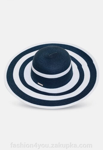 Жіноча льотна капелюх Marc & Andre HA22-10 One Size Синій-Білий