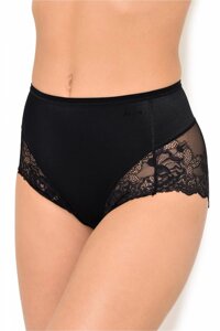 Жіночі мереживні трусики з утяжкою Janira 31869 black 46 (L) Чорний 48(XL)