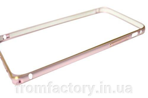 Металевий бампер з кріпленням iPhone 5 / 5S / SE: Pink