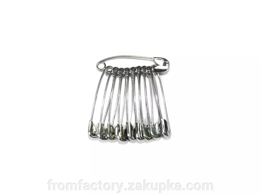 Булавки маленькие серебряные 20мм/10шт ##от компании## Торговая Марка "FromFactory" - ##фото## 1