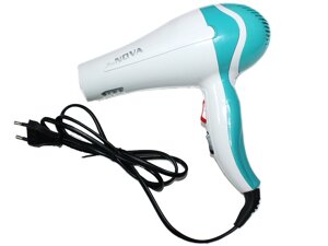 Фен для волосся 2 режими нагріву і швидкості NOVA NV-9018 / 1500W / 21см / 20см