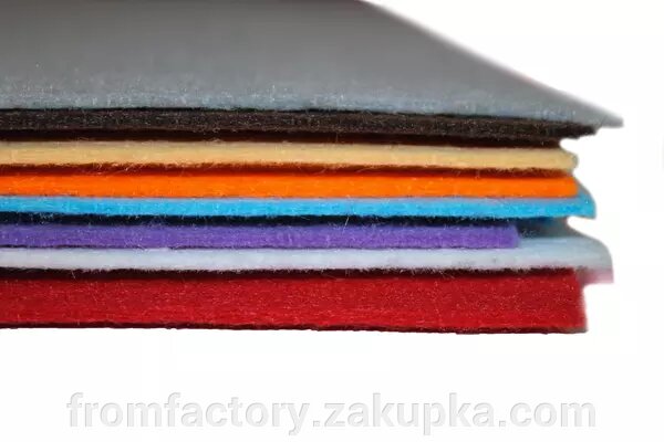 Фетр комплект из 17 цветов/2мм/50х40см ##от компании## Торговая Марка "FromFactory" - ##фото## 1