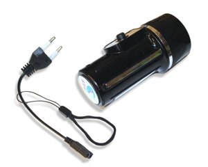 Ліхтарик ручної акумуляторний з зарядкою від мережі STF-15628 220В / 11см / 4.5см