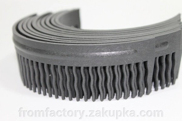 Гребешок для волос пластмассовый черный поштучно 15см от компании Торговая Марка "FromFactory" - фото 1