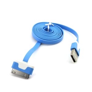 Apple кабель Різний USB/30 мм/1м: синій