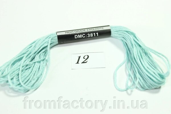 Муліне для вишивання DMC 8м:3811 від компанії Торгова Марка "FromFactory" - фото 1