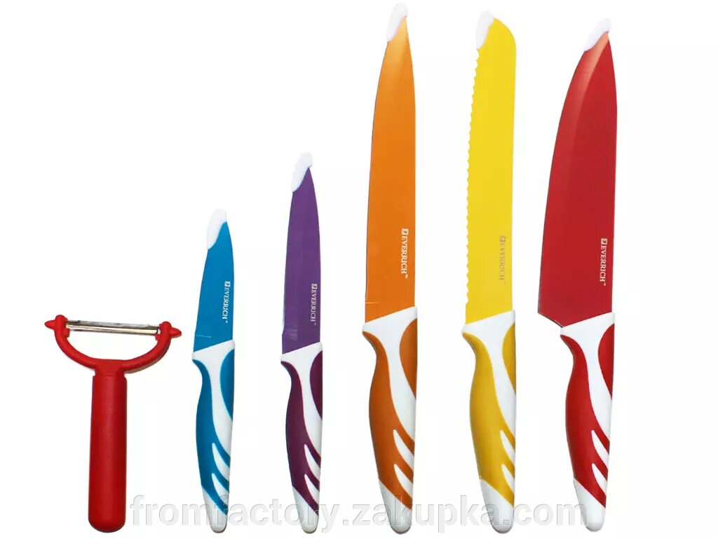 Ножи набор (6шт. LUXURY) ##от компании## Торговая Марка "FromFactory" - ##фото## 1